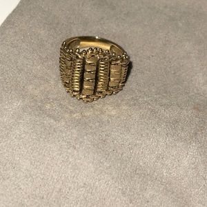 Imperial gold Marquise ring  14 kt gold. Size 6